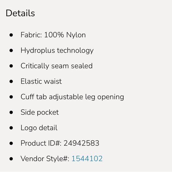 Columbia Girls Cypress Brook™ II Pant (rain pants) - Picture 4 of 10